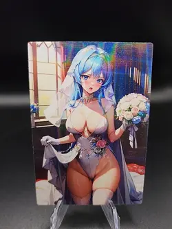 Eula Genshin Impact Anime Waifu Card Doujin ACG Goddess Holo - Image 2