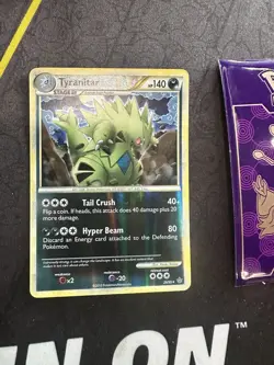 Pokemon Card Tyranitar 26/95 Rare Reverse Holo Unleashed 327🔥HP🔥 - Image 1