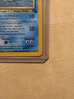 Pokemon TCG Articuno Fossil Holo Unlimited Rare Card 2/62 - Image 2