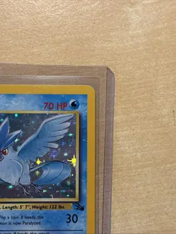 Pokemon TCG Articuno Fossil Holo Unlimited Rare Card 2/62 - Image 3