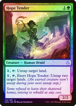 Hope Tender FOIL Hour of Devastation PLD Green Uncommon MAGIC CARD ABUGames - Image 1