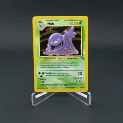 Muk Fossil 13/62 NM MINT Pokemon Card Holo Rare WOTC Vintage 1999 - Image 1