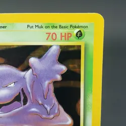 Muk Fossil 13/62 NM MINT Pokemon Card Holo Rare WOTC Vintage 1999 - Image 5
