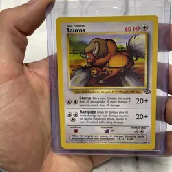 Pokemon Tauros 47/64 Jungle Set Regular Vintage Vtg Nintendo NM/MT Card WOTC TCG - Image 1