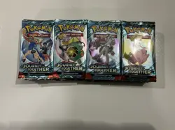 36 x JOURNEY TOGETHER Sealed BOOSTER PACKS (Box Lot) 10 Pokemon Cards Per Pack - Image 1