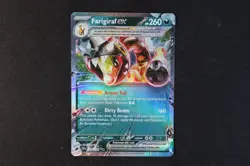 Farigiraf ex 108/162 Holo Pokemon Card Scarlet Violet Temporal Forces NEAR MINT - Image 1