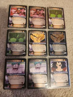 Dragon Ball Z TCG 400+ Cards & Holo Huge Lot 2000 Saiyan Saga DBZ First Edition - Image 1