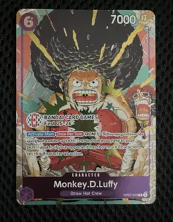 Monkey D Luffy OP07-073 BANDAI Card Games Fest 25-26 Promo One Piece Cards - Image 1