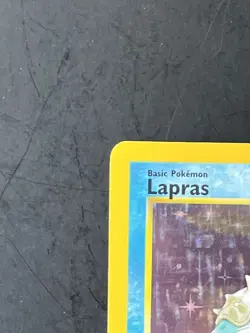 Pokemon TCG Lapras Fossil Holo Rare Card 10/62 1999 Basic Pokemon - Image 4