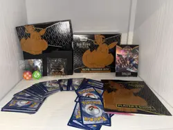 Pokemon Shining Fates Elite Trainer BOX Wgame pieces, 100 random pokemon cards - Image 4