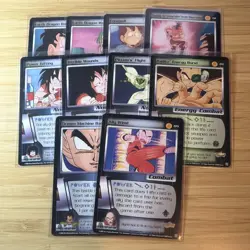 120+ Dragon ball Z Topps Card Lot-Saiyan, Frieza, Trunks, Android, & Cell Sagas - Image 1
