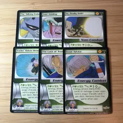 120+ Dragon ball Z Topps Card Lot-Saiyan, Frieza, Trunks, Android, & Cell Sagas - Image 3