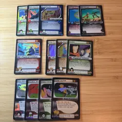 120+ Dragon ball Z Topps Card Lot-Saiyan, Frieza, Trunks, Android, & Cell Sagas - Image 5