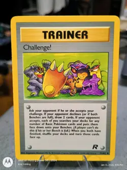 Challenge! 74/82 Team Rocket Unlimited Pokemon Card Excellent Condition - Image 1