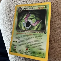 Pokemon TCG Dark Golbat Holo Rare Card 7/82 Unlimited LP - Image 2