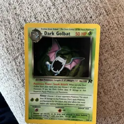 Pokemon TCG Dark Golbat Holo Rare Card 7/82 Unlimited LP - Image 5