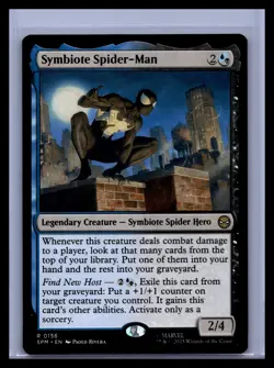 Symbiote Spider-Man R Marvel's Spider-Man 156 NM - Image 1