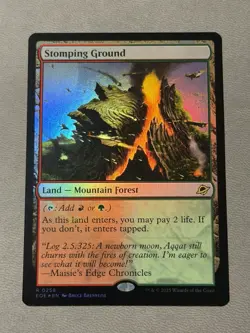 Stomping Ground MTG Edge of Eternities Foil NM - Image 1