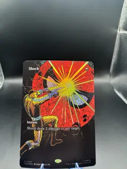 MTG - Foil - NM - Shock (Borderless) Marvel Universe Eternal-Legal - Image 1