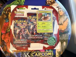 Pokemon Sun & Moon Crimson Invasion Decidueye 3 Pack Blister - Brand New Sealed - Image 1