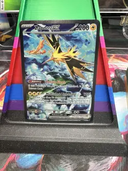 Pokemon TCG Zapdos ex 202/165 Sv: Scarlet & Violet 151 Holo - Image 3