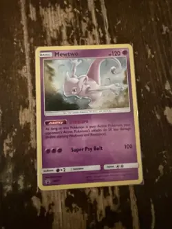 Pokemon Mewtwo SM77 Sm Promo Holo - Image 1