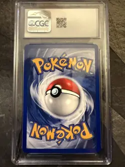 2001 WOTC POKEMON 3 MOVIE PROMO ENTEI #34 BLACK STAR PROMO REVERSE HOLO CGC 10 - Image 2