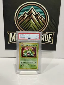 Pokemon Venusaur #3 CD Promo PSA 9 Holo 1998 Japanese Edition - Image 1