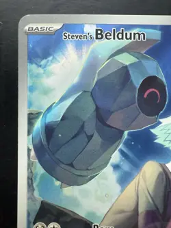 Pokemon Steven's Beldum 207 Black Star Promo Illustration Rare (NM) - Image 2