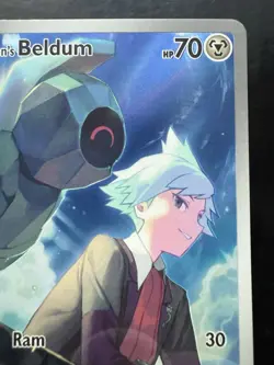 Pokemon Steven's Beldum 207 Black Star Promo Illustration Rare (NM) - Image 3