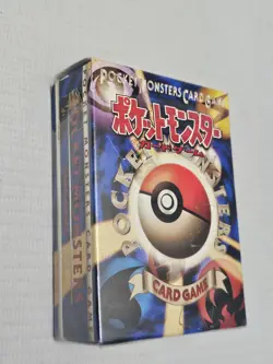 1996 Pokemon Japanese Pocket Monsters Base Starter Deck EMPTY( Box Only) - Image 3