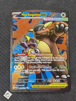 Mega Kangaskhan ex 164/132 - Mega Evolution Full Art Pokemon TCG NM - Image 1
