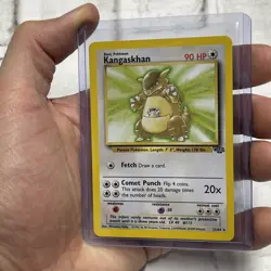 Kangaskhan 21/64 Jungle Regular Rare Pokemon TCG Non Holo Vintage NM/MT Nintendo - Image 2