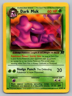 Pokemon TCG Team Rocket Dark Muk 41/82 - Image 1