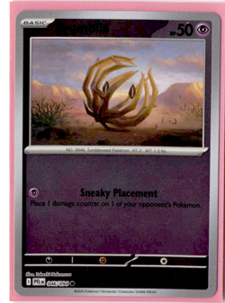 Bramblin - 046/094 - Reverse Holo - Pokemon Phantasmal Flames - Image 1