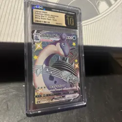 CGC 10 PRISTINE 2020 POKEMON JPN SHINY STAR V HOLO #312/190 LAPRAS VMAX - Image 3