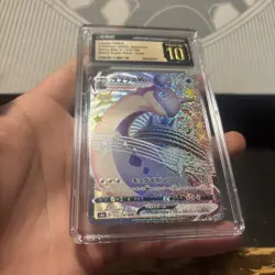 CGC 10 PRISTINE 2020 POKEMON JPN SHINY STAR V HOLO #312/190 LAPRAS VMAX - Image 4