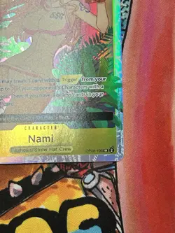 One Piece TCG Nami OP08-106 Super Rare Two Legends Holo Foil Card SR - Image 3