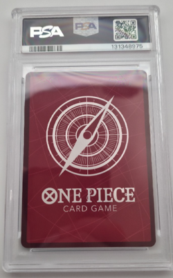 One Piece OP01-003 Monkey D Luffy Alternate Art Leader PSA 10 ( ERRATA) - Image 2