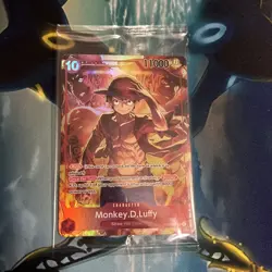 One Piece Treasure Booster Promo Monkey D. Luffy ST10-006 SR English In Pack - Image 1