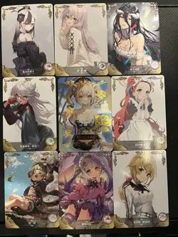 9 Sexy Anime Waifu Cards bulk - Image 1