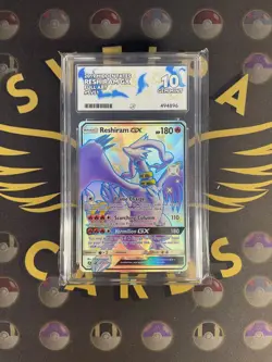 Reshiram GX - SV51/SV94 - Hidden Fates - ACE 10 Graded - English Pokemon Card - Image 1