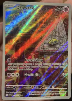 Drowzee Rare Holo Illustration Card 210/198 SV01 Scarlet & Violet Base Set - Image 2