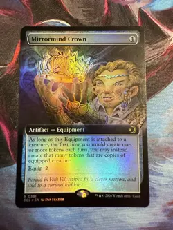 MTG - Mirrormind Crown (Extended Art Foil) - Lorwyn Eclipsed 0381 - Image 1