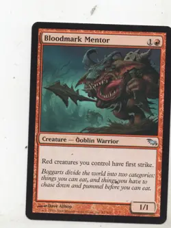 Bloodmark Mentor shadowmoor x1 1x MTG Single - Image 1