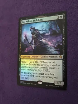 Zul Ashur, Lich Lord 77 NM Foil Foundations MTG EN - Image 2