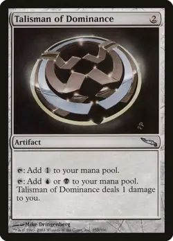 Talisman of Dominance [Mirrodin] Lightly Played - Image 1