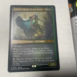 Lathril, Blade of the Elves (Foil Etched) #2 *Foil* (NM) MTG - Image 1