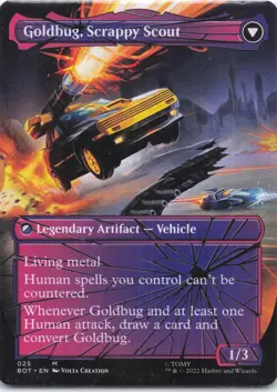 Goldbug, Humanity's Ally Universes Beyond: Transformers Regular showcase #25 NM - Image 2