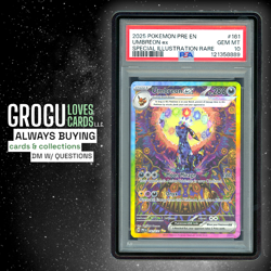 Pokemon - Prismatic Evolutions Umbreon Moonbreon ex SIR #161 - PSA 10 GEM MINT - Image 1